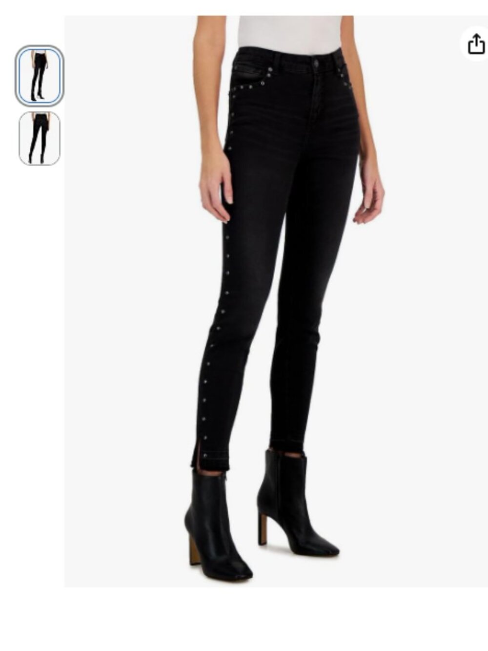 studded jeans